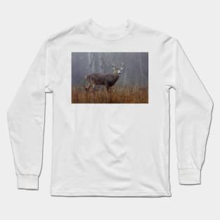 Buck - White-tailed Deer Long Sleeve T-Shirt